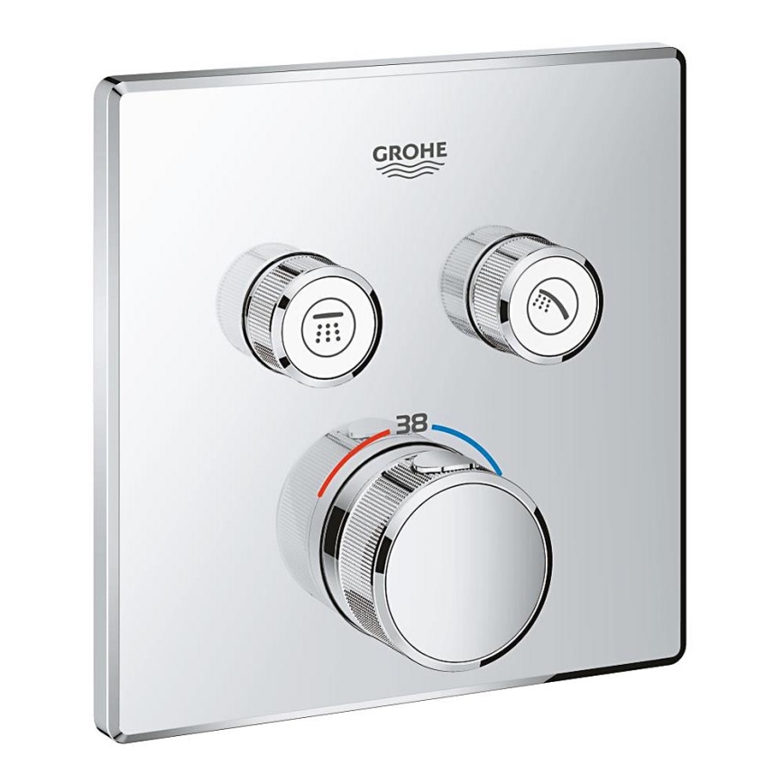 GROHE 29124000 - Termostat GROHTHERM SMARTCONTROL lesklý chrom