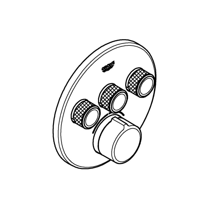 GROHE 29146000 - Baterie SMARTCONTROL lesklý chrom