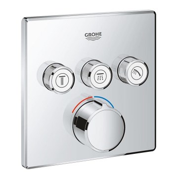 GROHE 29149000 - Krytka podomítkové baterie SMARTCONTROL 158 × 158 mm chrom