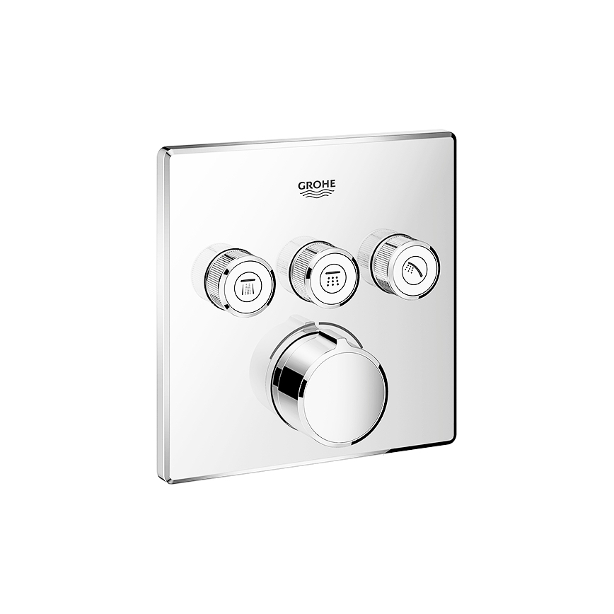 GROHE 29149000 - Krytka podomítkové baterie SMARTCONTROL 158 × 158 mm chrom