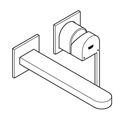 GROHE 29306003 - Umyvadlová baterie PLUS 203 mm lesklý chrom