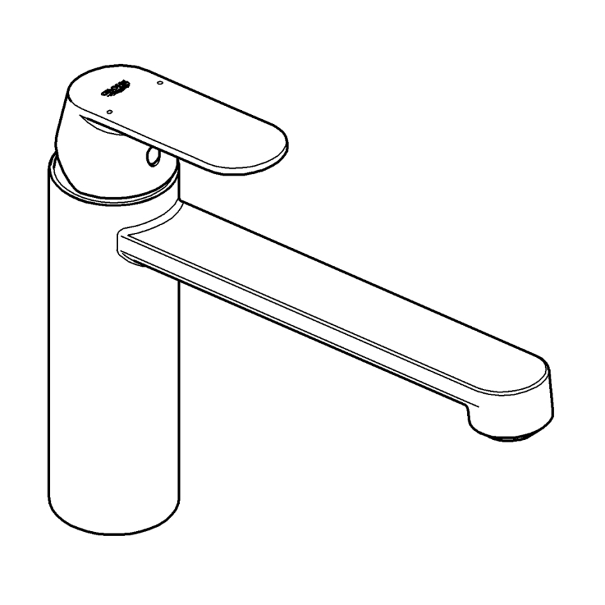 GROHE 30193000 - Dřezová baterie EUROSMART COSMOPOLITAN lesklý chrom