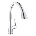 GROHE 30219002 - Elektronická Dřezová baterie ZEDRA TOUCH lesklý chrom