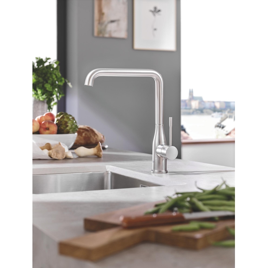 GROHE 30269DC0 - Dřezová baterie ESSENCE 300 mm nerez