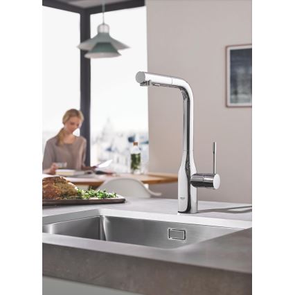 GROHE 30270000 - Dřezová baterie ESSENCE 348 mm lesklý chrom