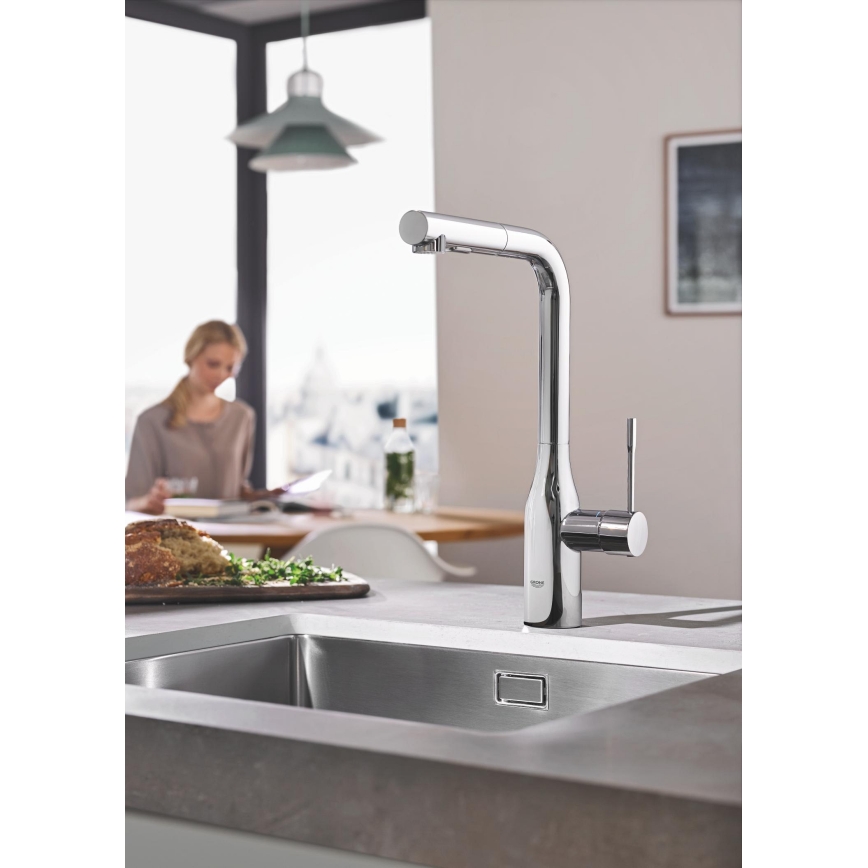 GROHE 30270000 - Dřezová baterie ESSENCE 348 mm lesklý chrom