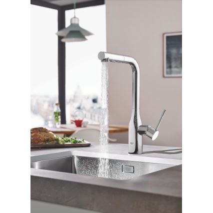 GROHE 30270000 - Dřezová baterie ESSENCE 348 mm lesklý chrom