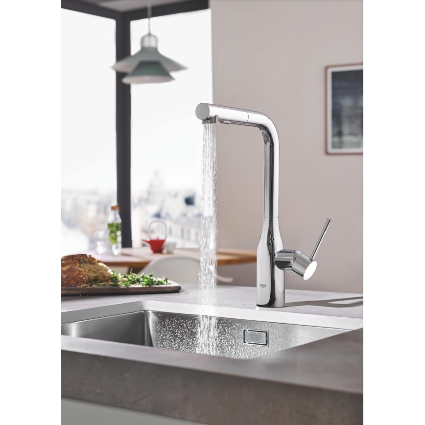 GROHE 30270000 - Dřezová baterie ESSENCE 348 mm lesklý chrom