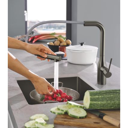 GROHE 30270AL0 - Dřezová baterie ESSENCE grafit