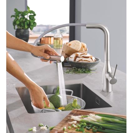 GROHE 30270DC0 - Dřezová baterie ESSENCE nerez