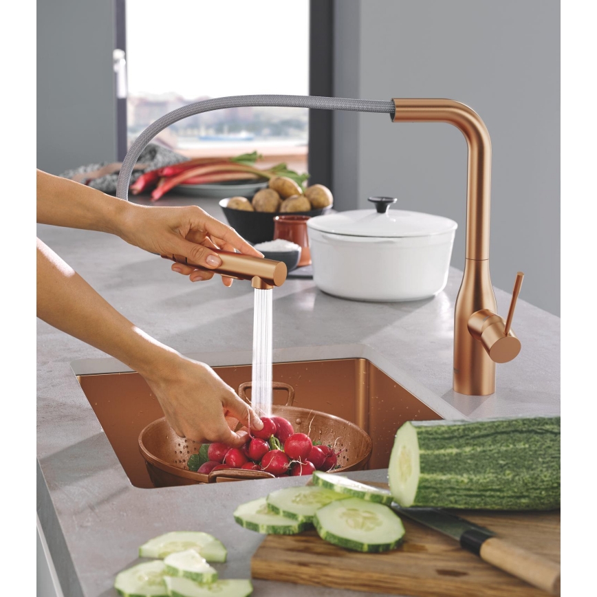 GROHE 30270DL0 - Dřezová baterie ESSENCE bronzová