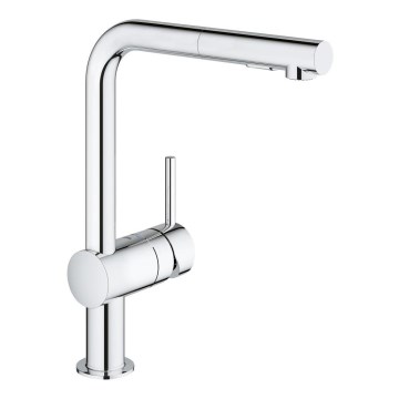 GROHE 30274000 - Dřezová baterie L-výpusť lesklý chrom