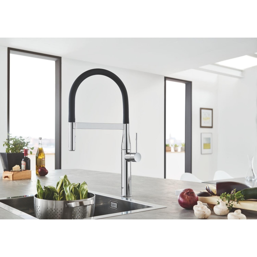GROHE 30294000 - Dřezová baterie ESSENCE 530 mm lesklý chrom