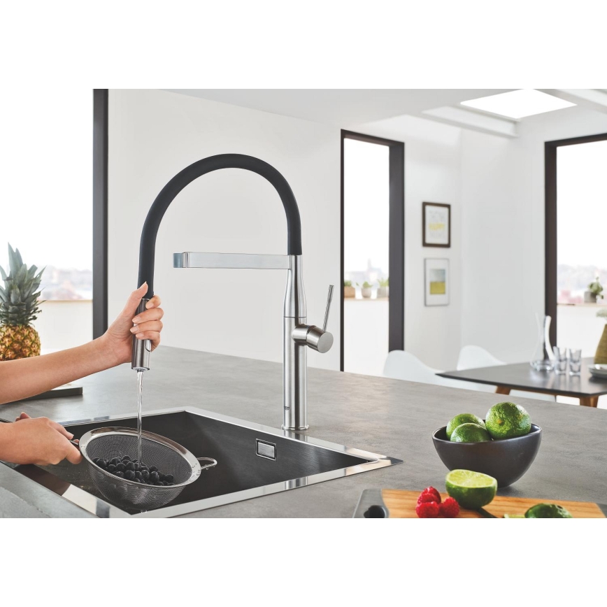 GROHE 30294DC0 - Dřezová baterie ESSENCE nerez