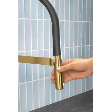 GROHE 30294GN0 - Dřezová baterie ESSENCE zlatá