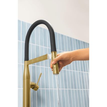 GROHE 30294GN0 - Dřezová baterie ESSENCE zlatá