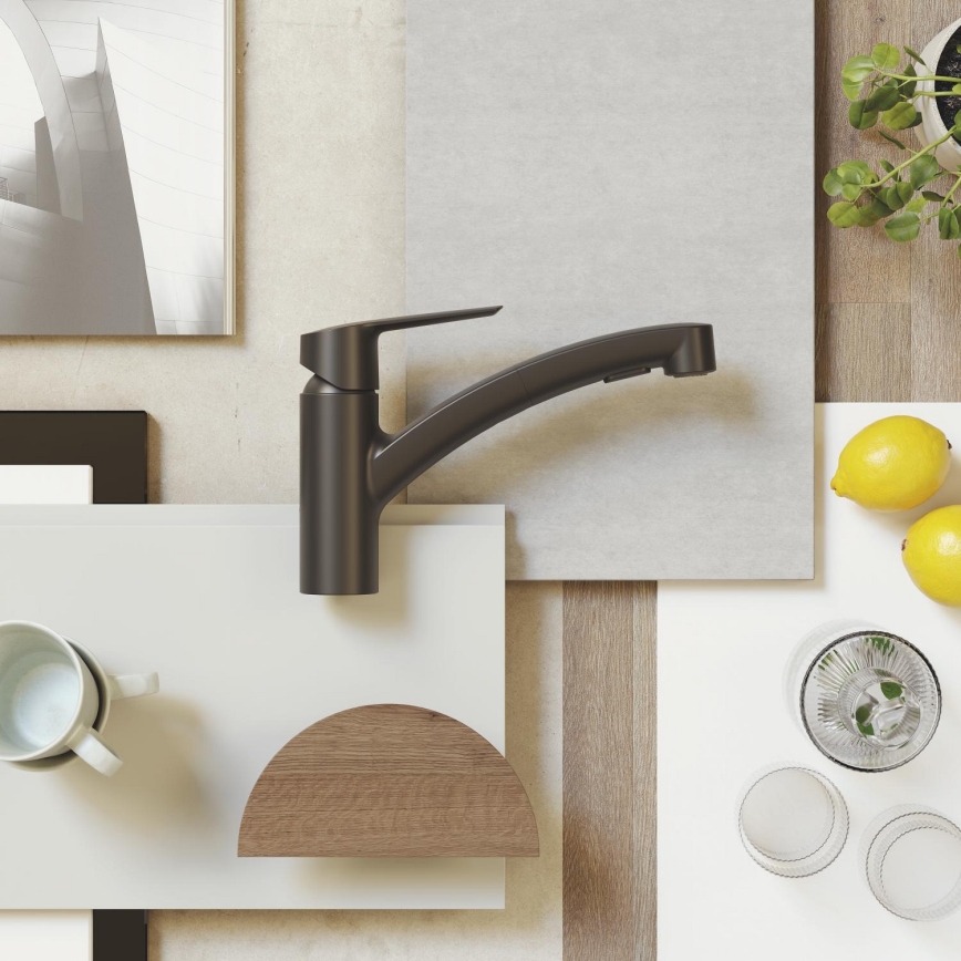 GROHE 303072431 - Dřezová baterie START 185 × 227 mm černá