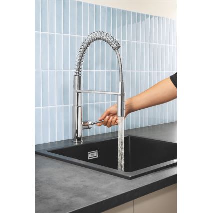 GROHE 30361000 - Dřezová baterie GET 455 mm lesklý chrom