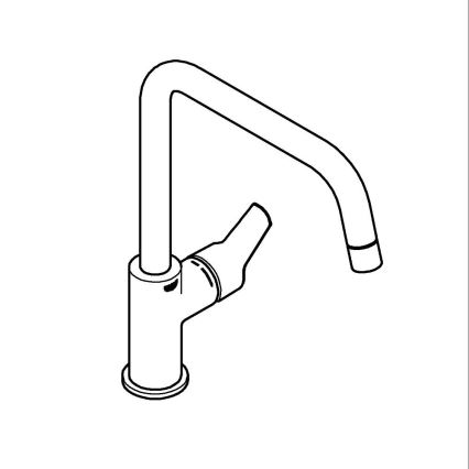 GROHE 30470DC0 - Dřezová baterie START 310 mm nerez