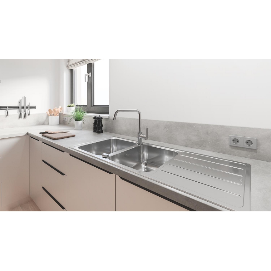 GROHE 30470DC0 - Dřezová baterie START 310 mm nerez