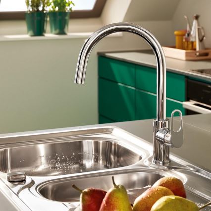 GROHE 30569000 - Dřezová baterie START FLOW 357 mm lesklý chrom