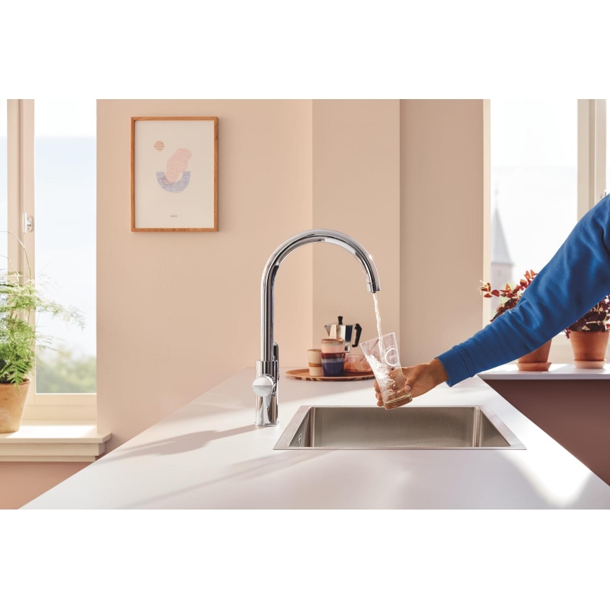 GROHE 30594000 - Dřezová bat. BLUE PURE Start s filtrační funkcí Ultrasafe chrom