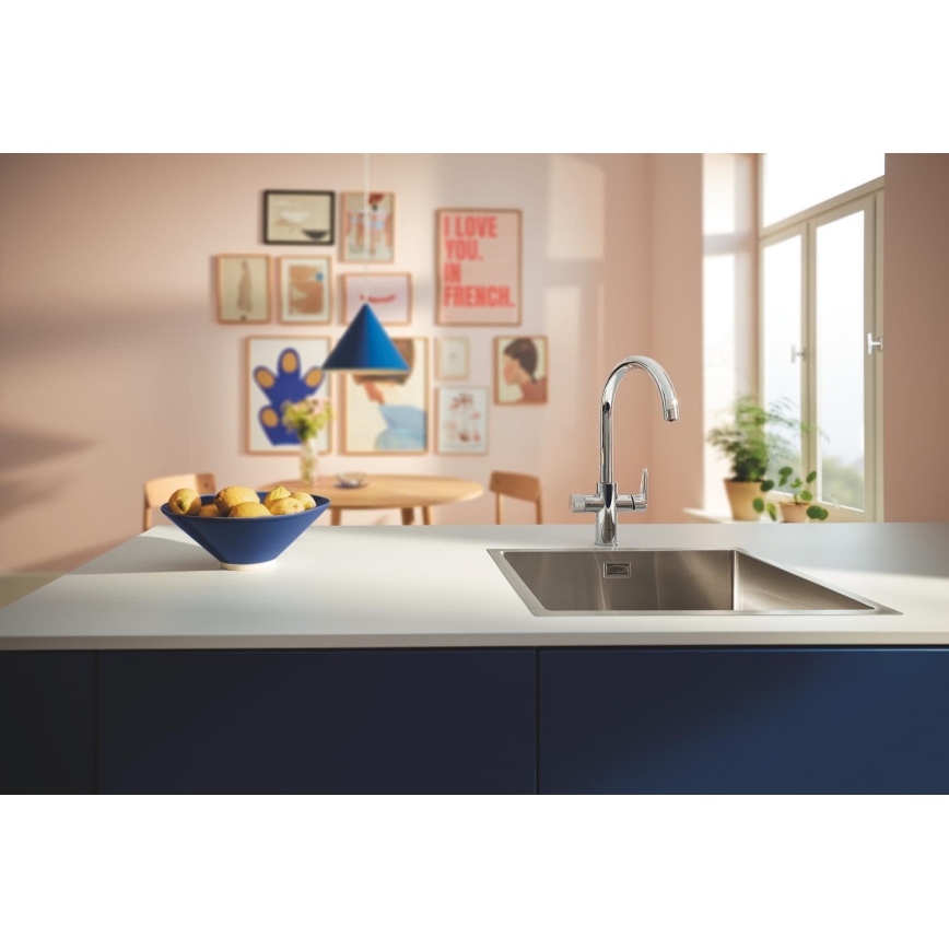 GROHE 30594000 - Dřezová bat. BLUE PURE Start s filtrační funkcí Ultrasafe chrom