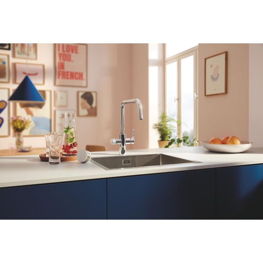 GROHE 30595000 - Dřezová baterie BLUE PURE Start 366 mm lesklý chrom