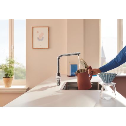 GROHE 30600000 - Dřezová baterie BLUE PURE L-výpusť lesklý chrom