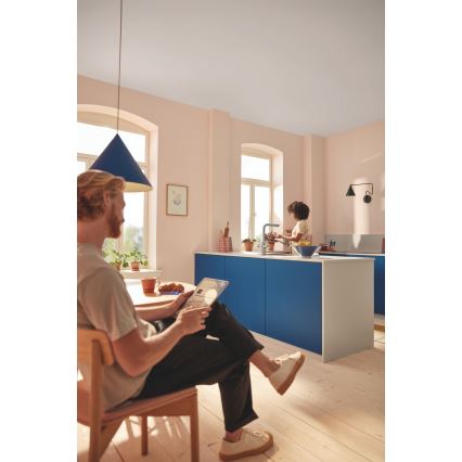 GROHE 30601DC0 - Dřezová baterie BLUE PURE s výsuvnou koncovkou nerez