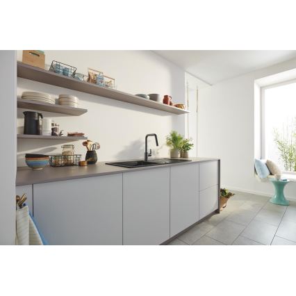 GROHE 306312430 - Dřezová baterie QUICKFIX START 362 mm černá