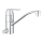GROHE 31161000 - Dřezová baterie EUROSMART COSMOPOLITAN 140° lesklý chrom