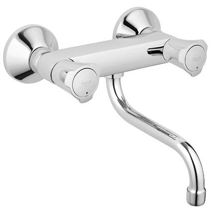 GROHE 31187001 - Dřezová nástěnná baterie COSTA L 200 mm lesklý chrom