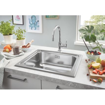 GROHE 31368000 - Dřezová baterie BAULOOP 332 mm lesklý chrom