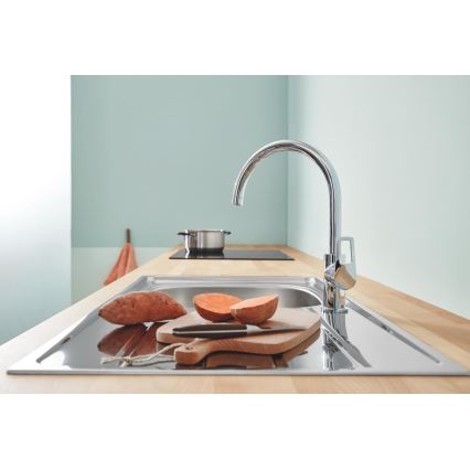 GROHE 31368001 - Dřezová baterie BAULOOP lesklý chrom