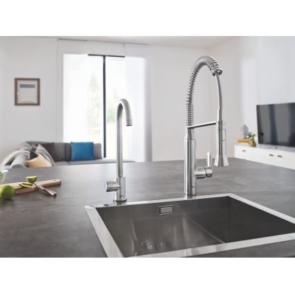 GROHE 31379DC0 - Dřezová baterie K7 nerez