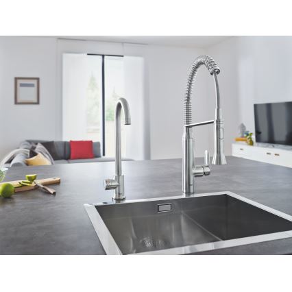 GROHE 31379DC0 - Dřezová baterie K7 nerez