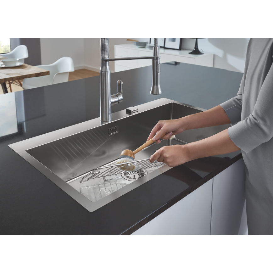 GROHE 31379DC0 - Dřezová baterie K7 nerez