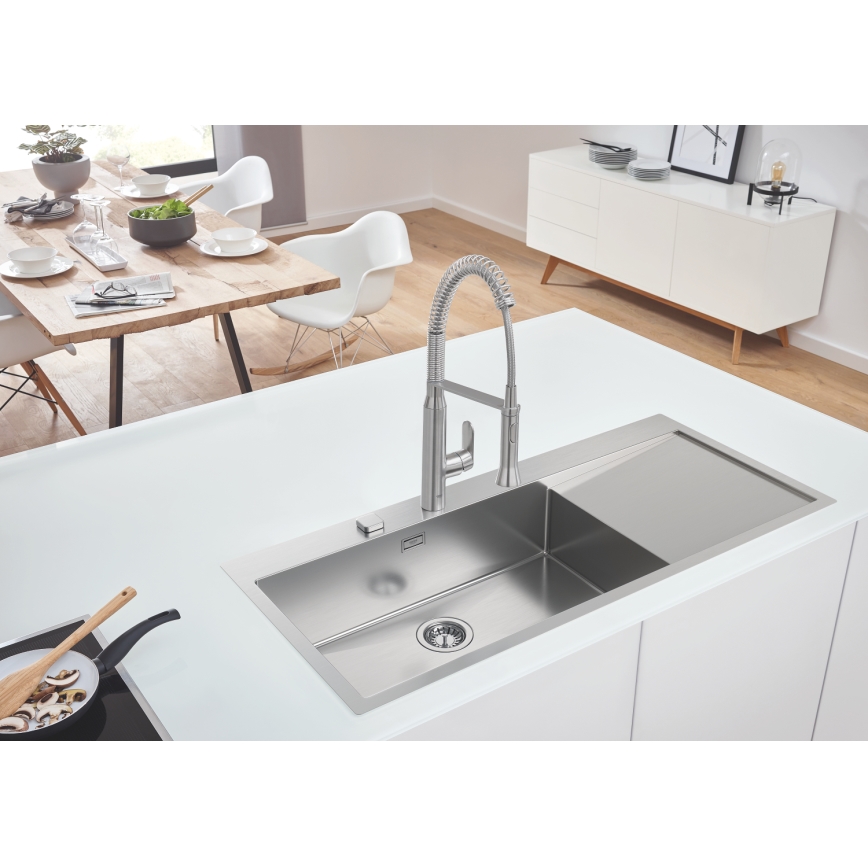 GROHE 31379DC0 - Dřezová baterie K7 nerez