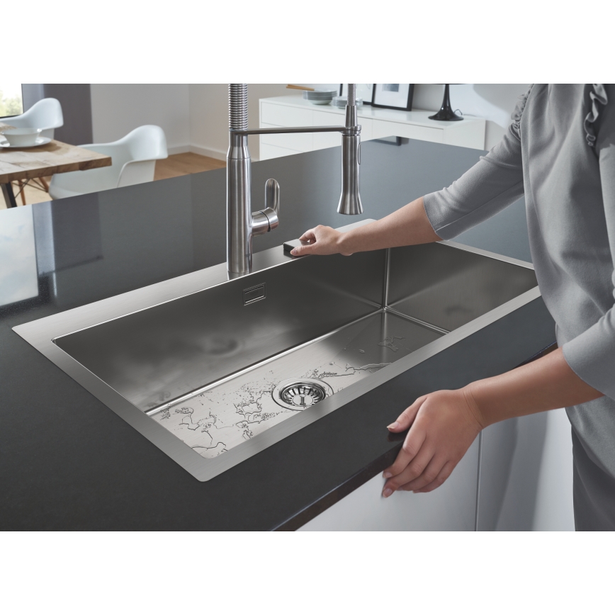 GROHE 31379DC0 - Dřezová baterie K7 nerez