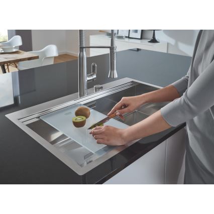 GROHE 31379DC0 - Dřezová baterie K7 nerez