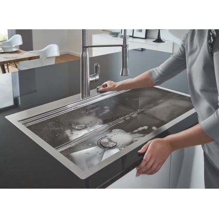 GROHE 31379DC0 - Dřezová baterie K7 nerez