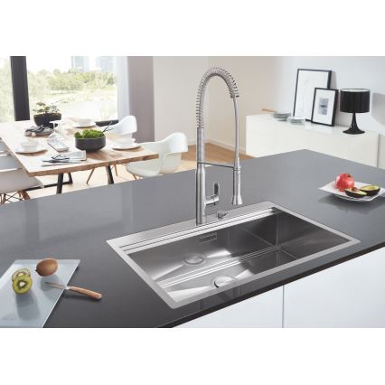 GROHE 31379DC0 - Dřezová baterie K7 nerez