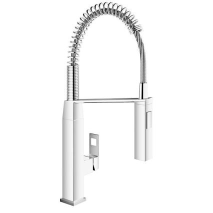 GROHE 31395000 - Dřezová baterie EUROCUBE 547 mm lesklý chrom