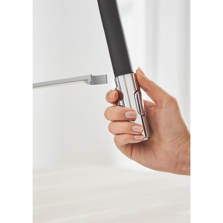 GROHE 31491000 - Dřezová baterie CONCETTO s profesionální sprchou lesklý chrom