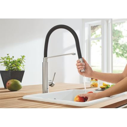 GROHE 31491DC0 - Dřezová baterie CONCETTO DN 15 nerez