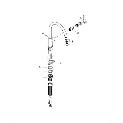 GROHE 31553001 - Dřezová baterie START CLASSIC lesklý chrom