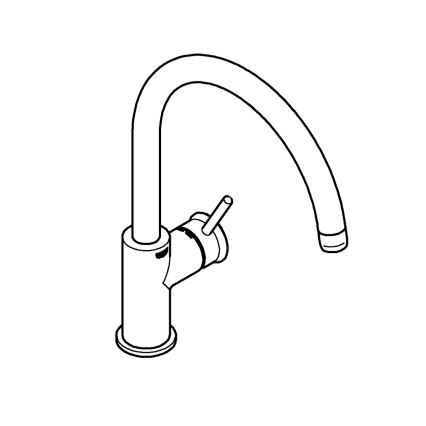 GROHE 31553001 - Dřezová baterie START CLASSIC lesklý chrom