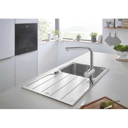 GROHE 31571SD1 - Dřez K500 860 × 500 mm nerez