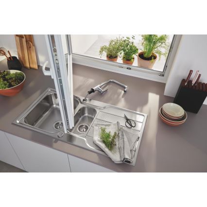 GROHE 31572SD1 - Dřez K500 1000 × 500 mm nerez